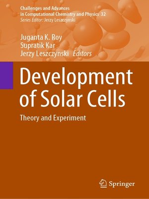 cover image of Development of Solar Cells